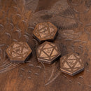 Holz-Spielleiterschirm "Roll for Initiative"