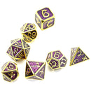 Drachenwürfel Purple & Gold