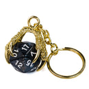 Keychain D20 Claw