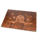 Holz-Spielleiterschirm "Roll for Initiative"