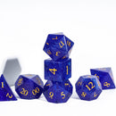 Blue Velvet glass cube