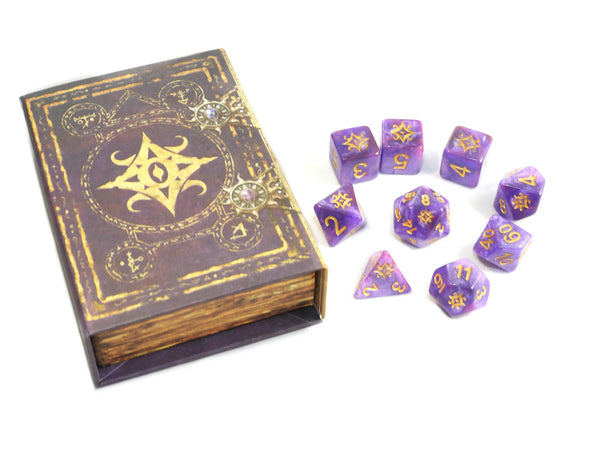 Elder Dice - Star of Azathoth Dice Set - Nebula