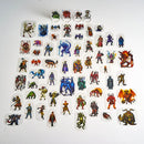 Flat Plastic Miniatures - various editions 