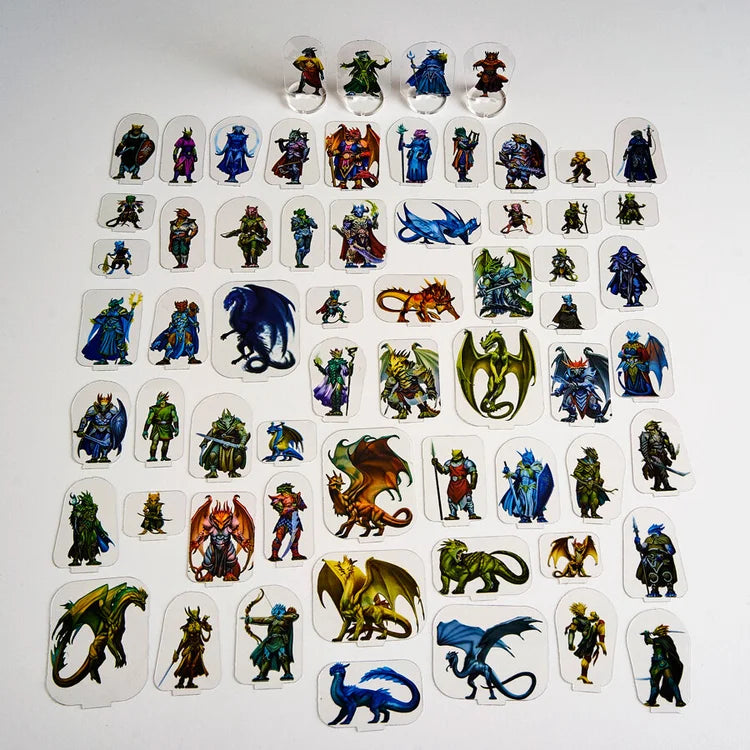 Flat Plastic Miniatures - various editions 