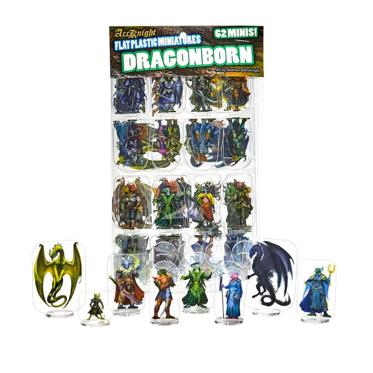 Flat Plastic Miniatures - various editions 