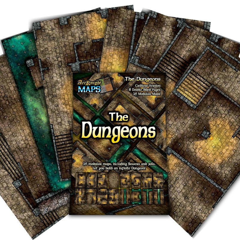 ArcKnight Dungeon Maps Mega-Bundle (240 Karten!)