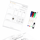 Acrylic character sheet set for DnD 5e