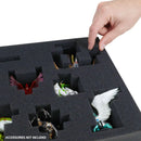 Wide Base Miniature Figure Vault - Umhängetasche