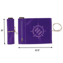 ENHANCE Dice Rolling Mat & 7pc Acrylic Dice Set