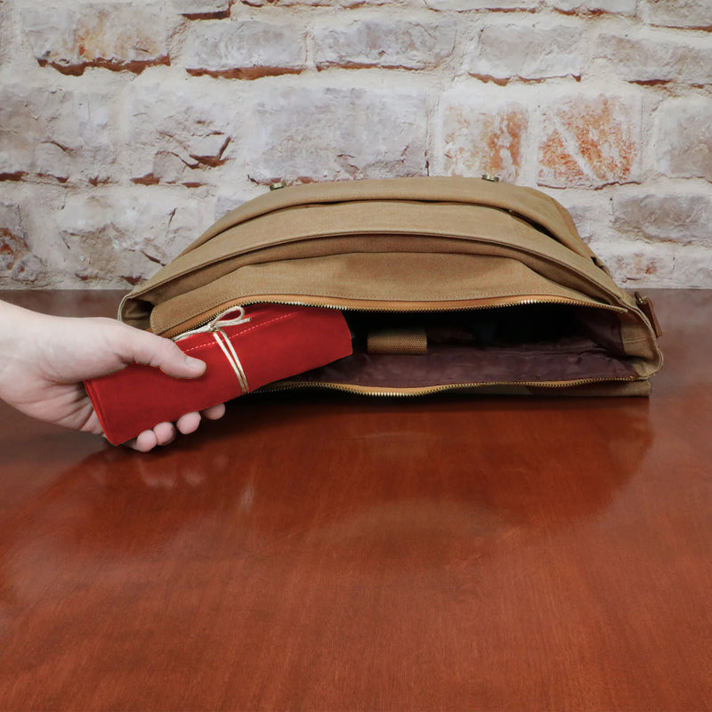 ENHANCE Dice Rolling Mat & 7pc Acrylic Dice Set