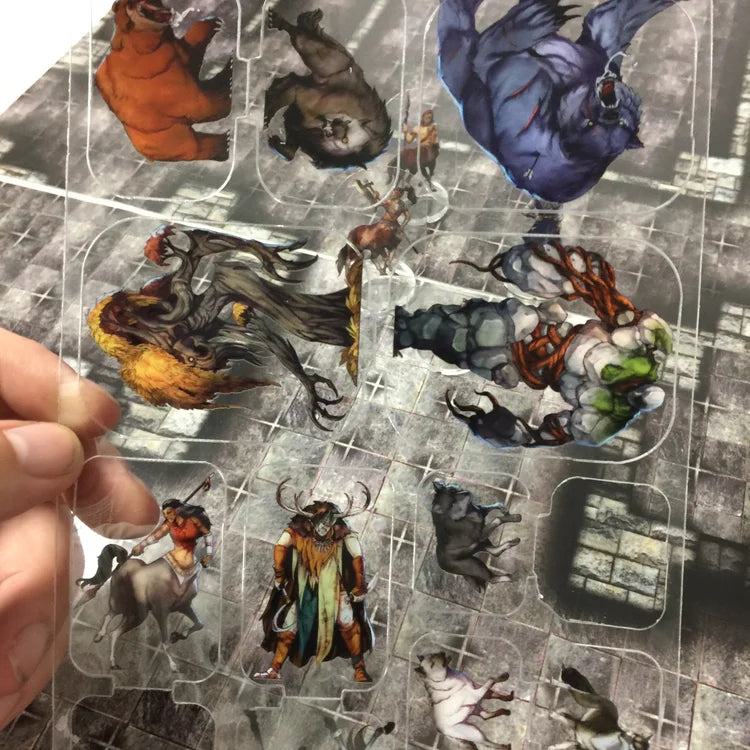 Flat Plastic Miniatures - various editions 