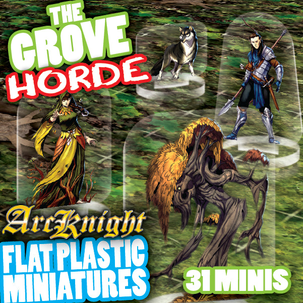 Flat Plastic Miniatures - various editions 