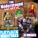 Flat Plastic Miniatures - various editions 