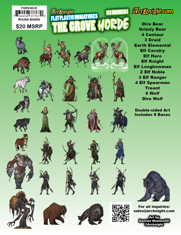Flat Plastic Miniatures - various editions 