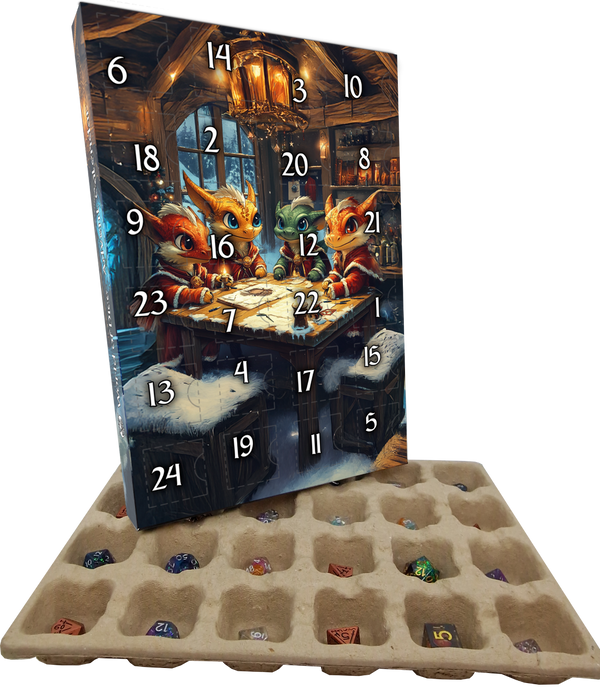 Mystery Adventskalender 2024 (3x Set, 3x Einzelwürfel, 1x Gutschein)