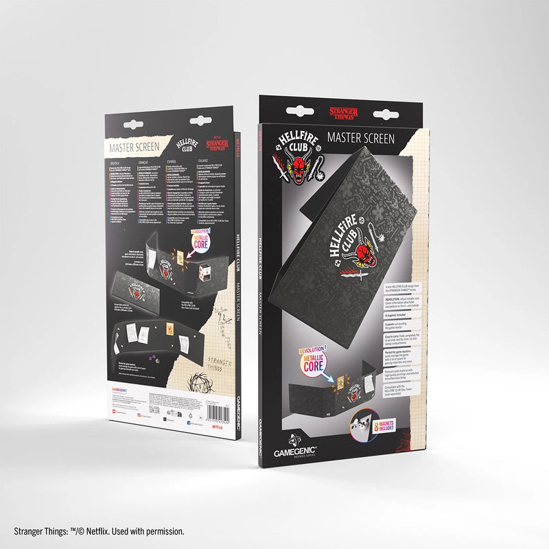 Stranger Things Hellfire Club DM Screen 