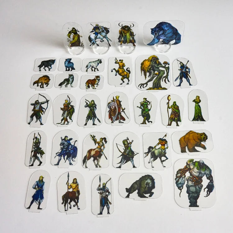 Flat Plastic Miniatures - various editions 