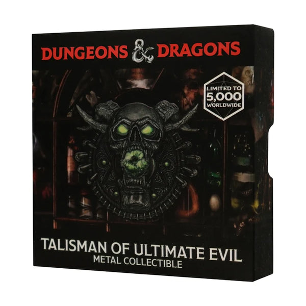 D&D Medaille und Art Card - Talisman of Ultimate Evil (Limited Edition)