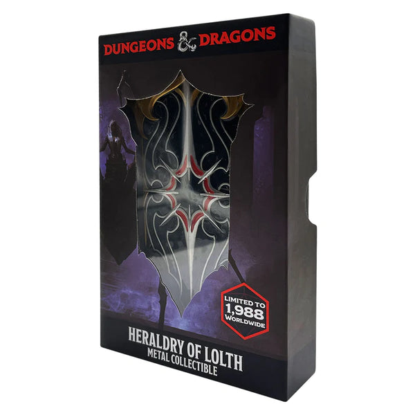 D&D - Spider Queen, Loth Metallkarte (Limited Edition)