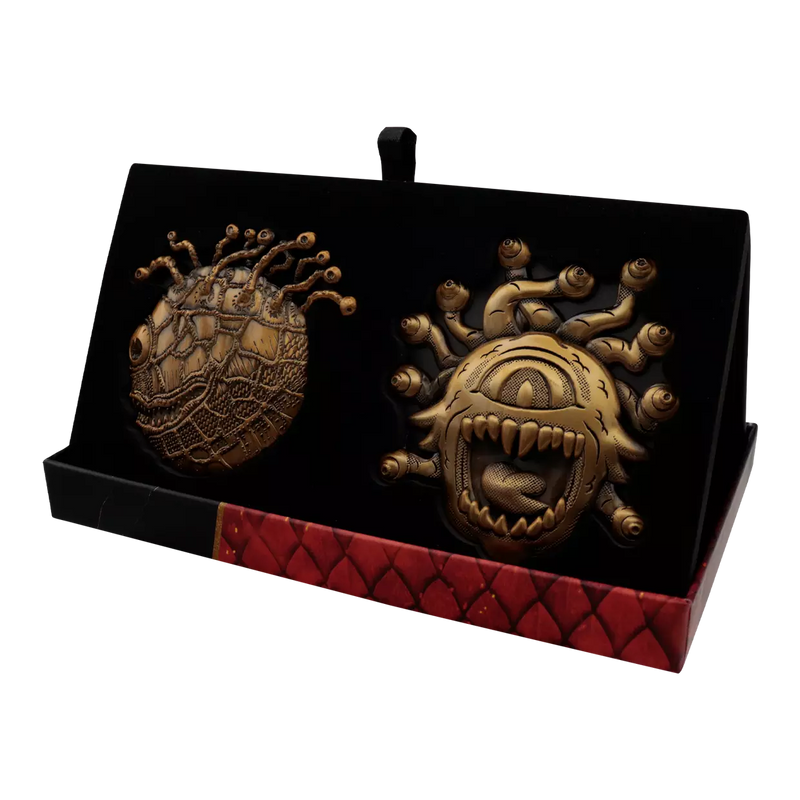 D&D 50th Anniversary Beholder Twin Medallion Set