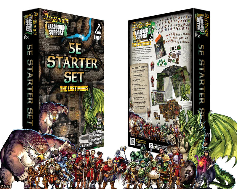 Lost Mines – Hardbound Support 1.5 (5E Starter Set) 