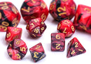 Mini Würfelset Black & Red