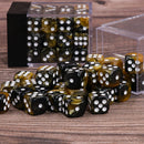 36x Classic Mini D6 - many colors - in box (12 mm) 