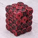 36x Antique Mini D6 (12 mm)