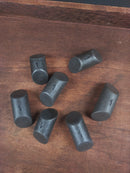 Handgeschmiedeter D1 Gimmick-Würfel aus Stahl