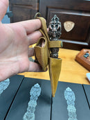 Leather holster for wall dice