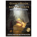 A Giant Book of Battle Mats - Dragon Lairs & Dungeons