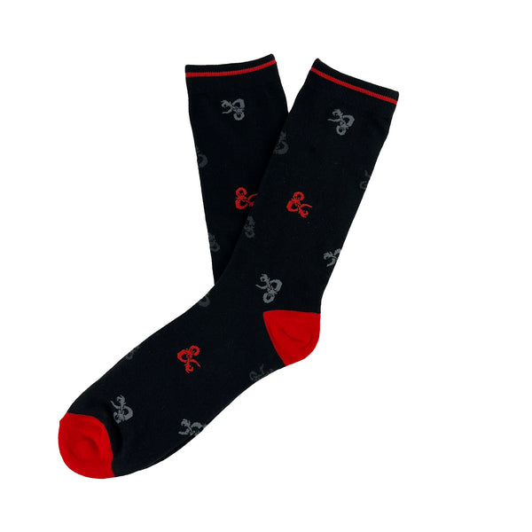 D&D Socken mit klassischem Ampersand Logo