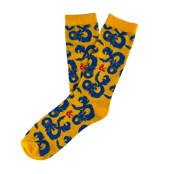 D&D Socken mit Fantasy-Ampersand Logo