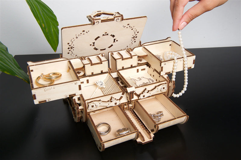 DIY wooden treasure chest