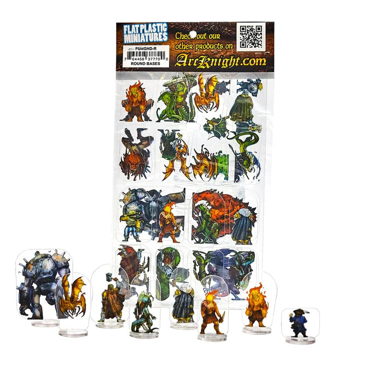 Flat Plastic Miniatures - various editions 