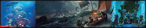 D&D Game Master Screen - Of Ships and the Sea - EN
