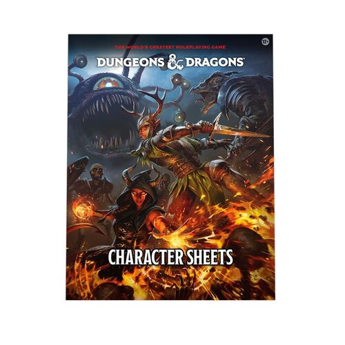 D&D Character Sheets 2024 - ENG