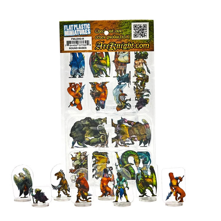 Flat Plastic Miniatures - various editions 