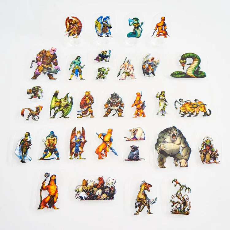 Flat Plastic Miniatures - various editions 
