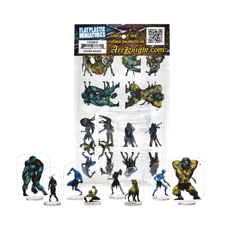Flat Plastic Miniatures - various editions 