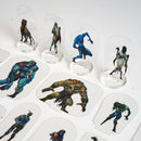 Flat Plastic Miniatures - various editions 