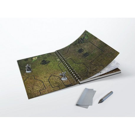 RPG-Terrains-Buch - (22 Dry-Erase Maps to go)