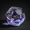 Dragon Gem - XL 30mm Glass D20 (Diamondcut) 