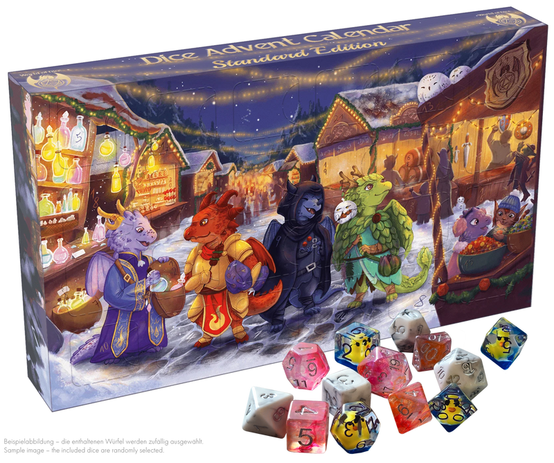 Mystery Advent Calendar 2025 (Dice, RPG audiobook, vouchers) 