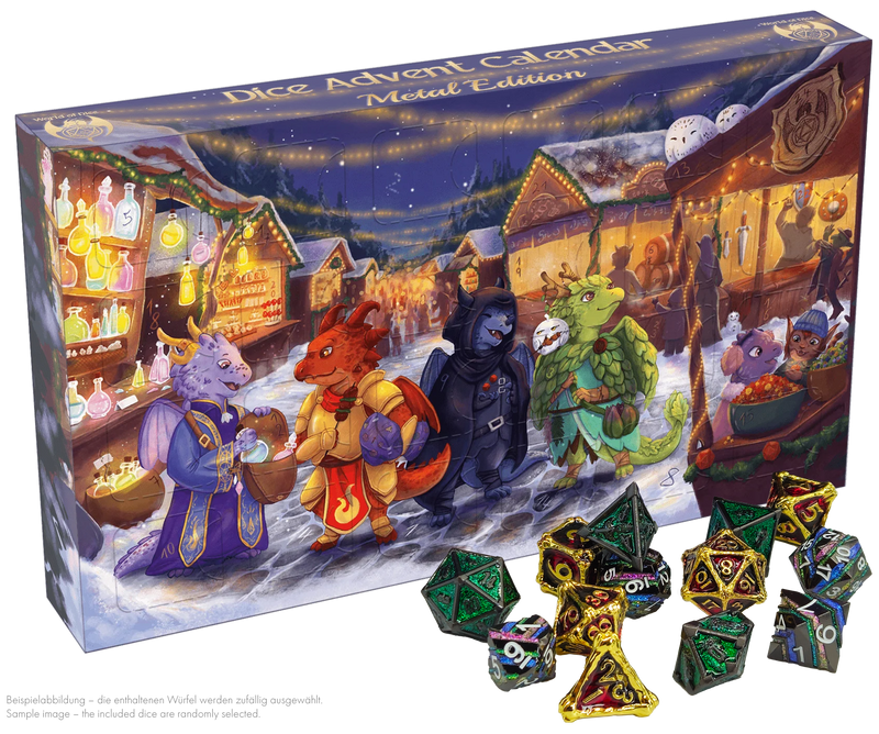 Mystery Advent Calendar 2025 (Dice, RPG audiobook, vouchers) 