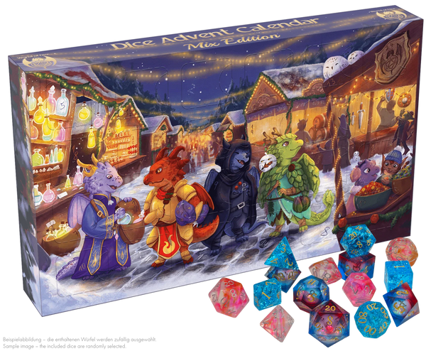 Mystery Advent Calendar 2025 (Dice, RPG audiobook, vouchers) 
