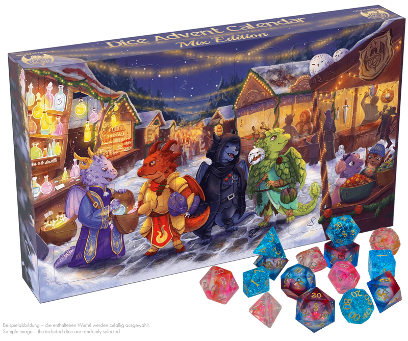 Mystery Advent Calendar 2025 (Dice, RPG audiobook, vouchers) 