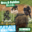 Flat Plastic Miniatures - various editions 