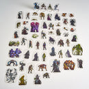 Flat Plastic Miniatures - various editions 