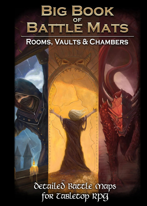 Big Book Of Battle Mats: Rooms, Vaults And Chambers (EN)